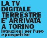 LA TV DIGITALE TERRESTRE E ARRIVATA A TORINO - Istruzioni per luso e prospettive